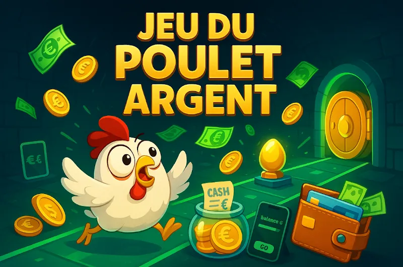 Jeu du Poulet Argent - Gagnez jusqu'à 20 000 € !