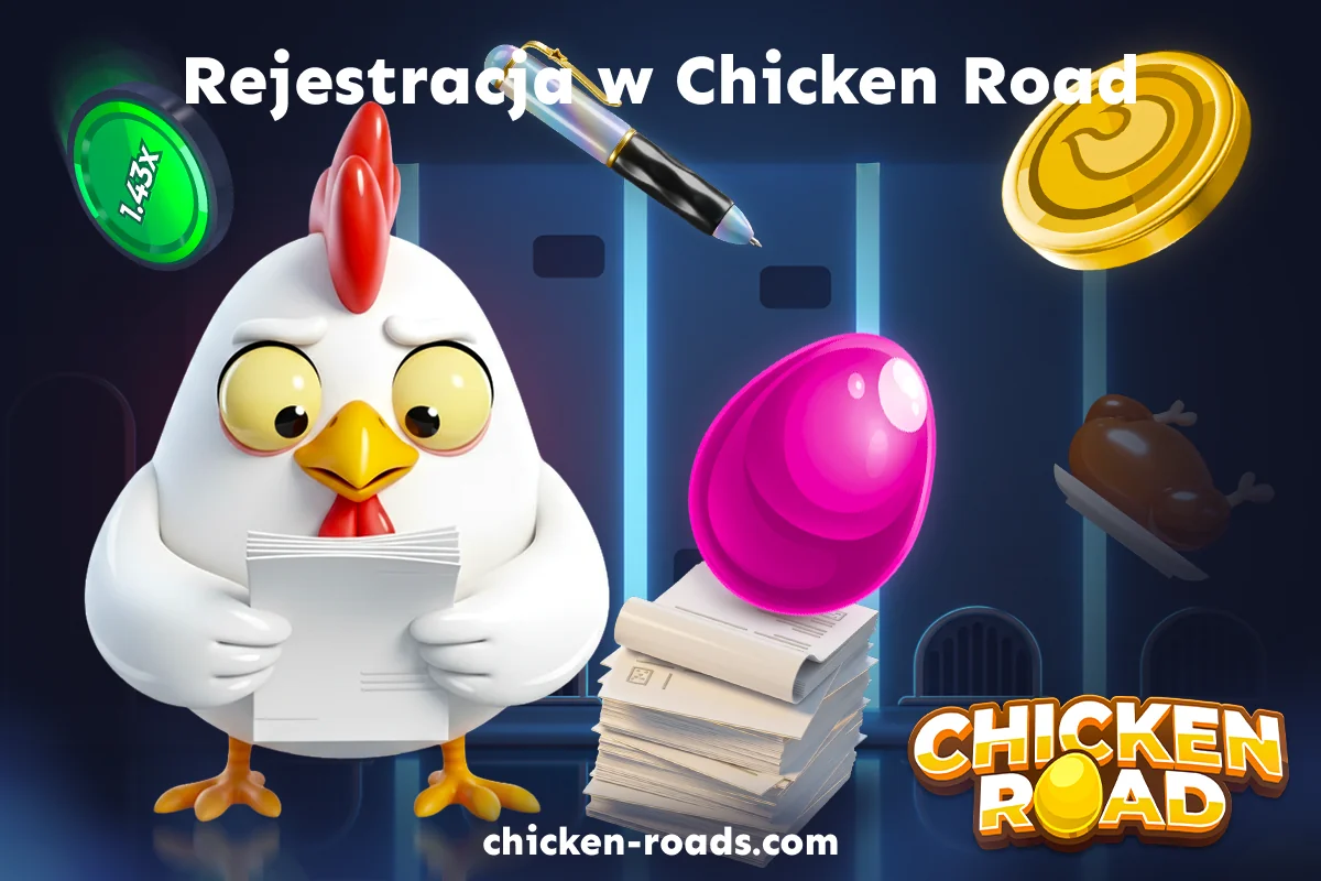 Jak zarejestrować się w Chicken Road
