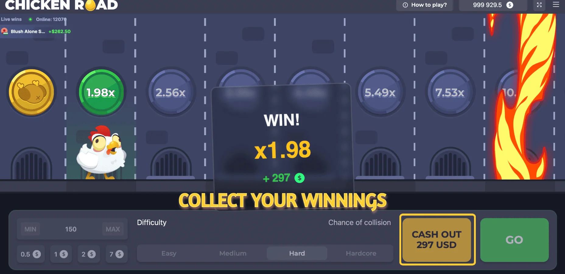 Collect Your Winnings